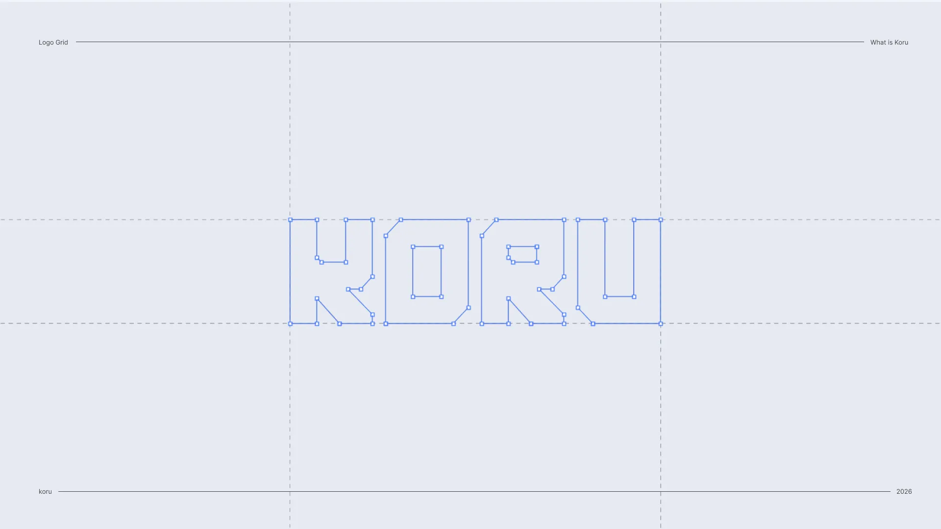 KORU brand identity