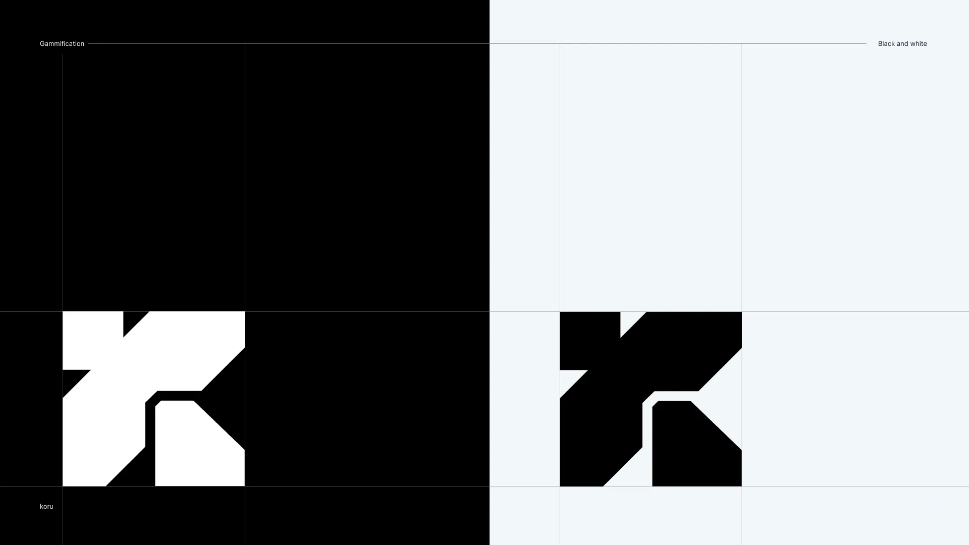 KORU brand identity