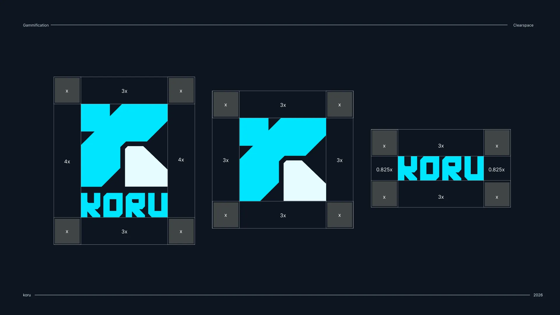 KORU brand identity