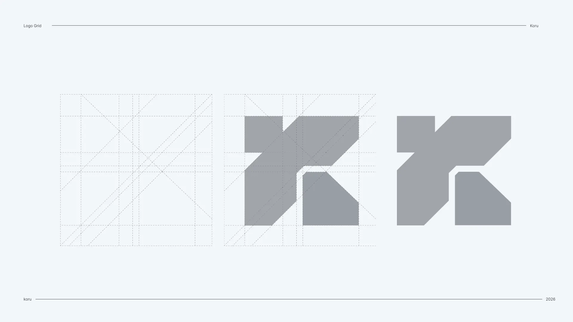 KORU brand identity
